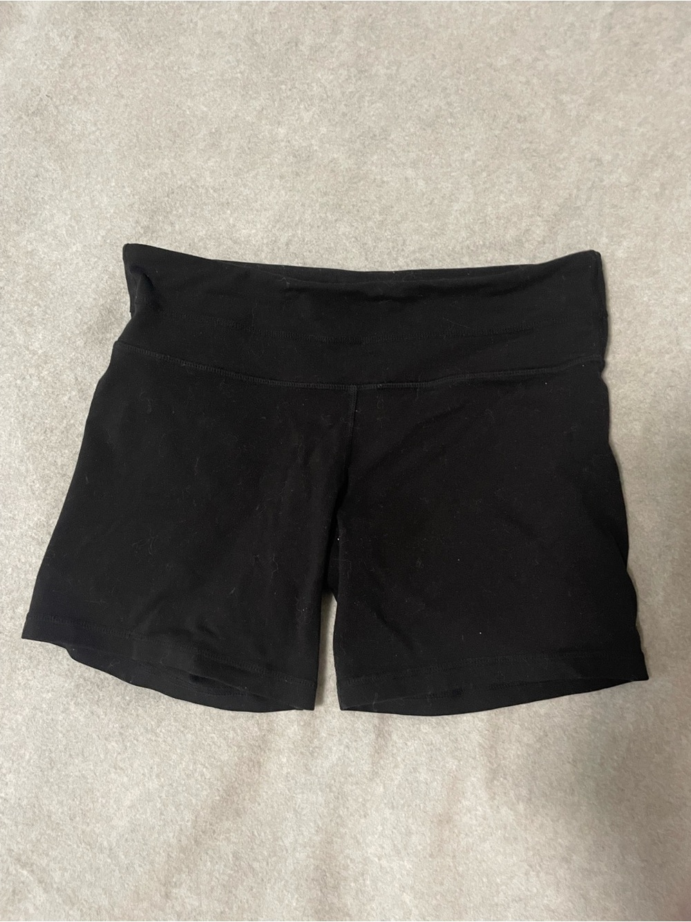 lululemon athletica Black Athletic Biker Shorts